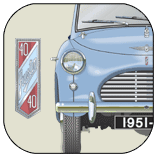 Austin A40 Sport 1951-53 Coaster 7